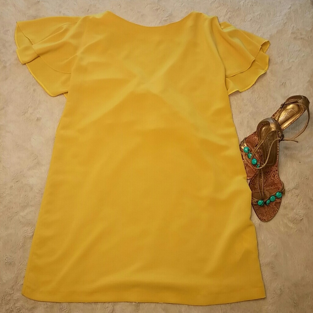 Zara Yellow Dress / tunic NWT size M